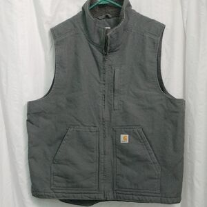 Carhartt Men's Gray Vest Size XL